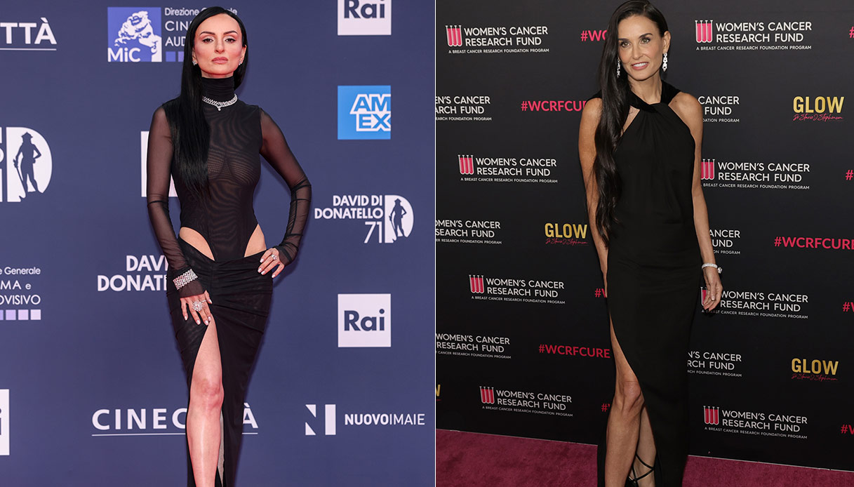 Arisa, la progressiva trasformazione nel clone di Demi Moore