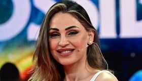 Anna Tatangelo, il Battesimo della figlia Beatrice è un sogno in rosa