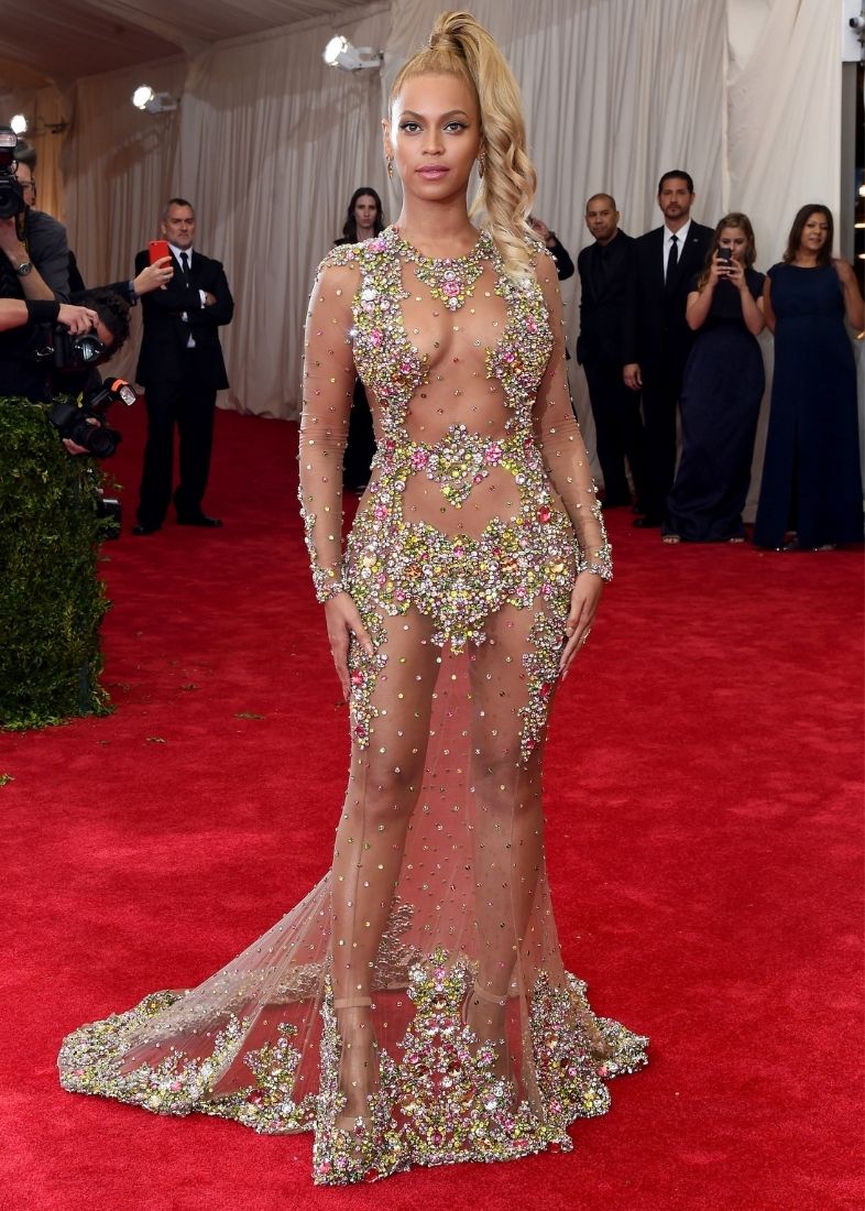 Beyonc&eacute; al Met Gala 2015