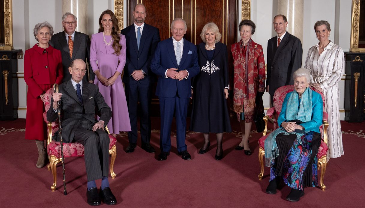 La famiglia reale britannica