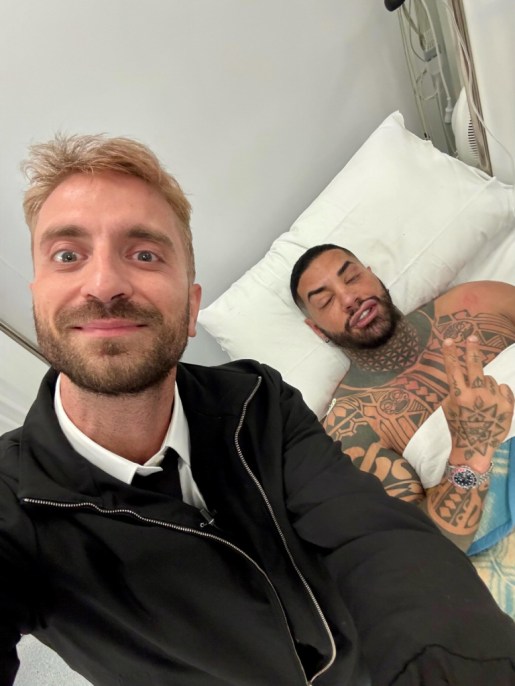 Stefano Corti con Francesco Chiofalo