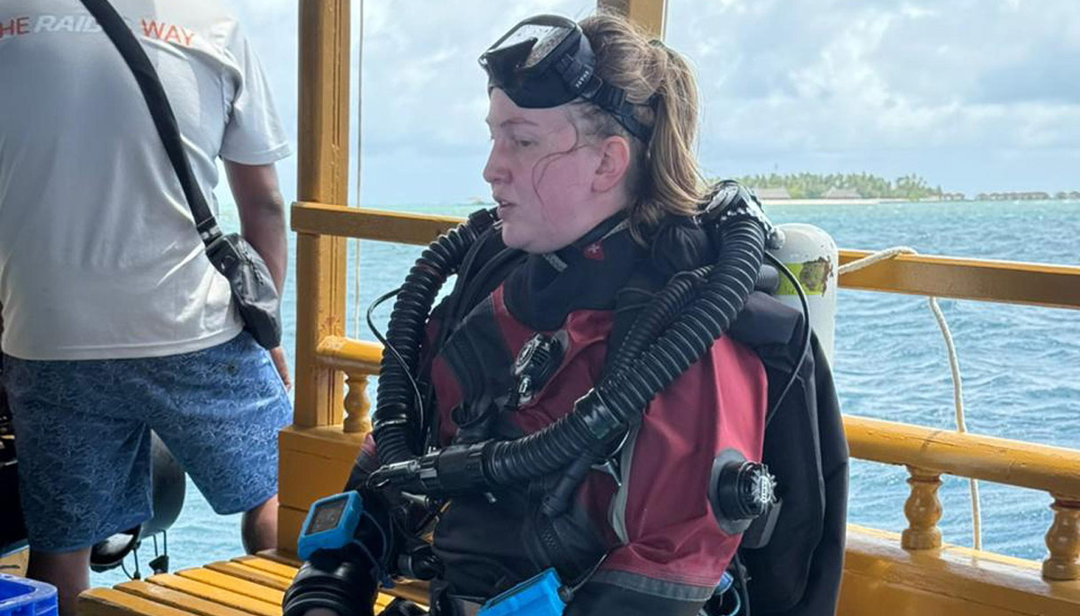Jenni Westerlund, la sub finlandese che ha recuperato i corpi degli italiani morti alle Maldive