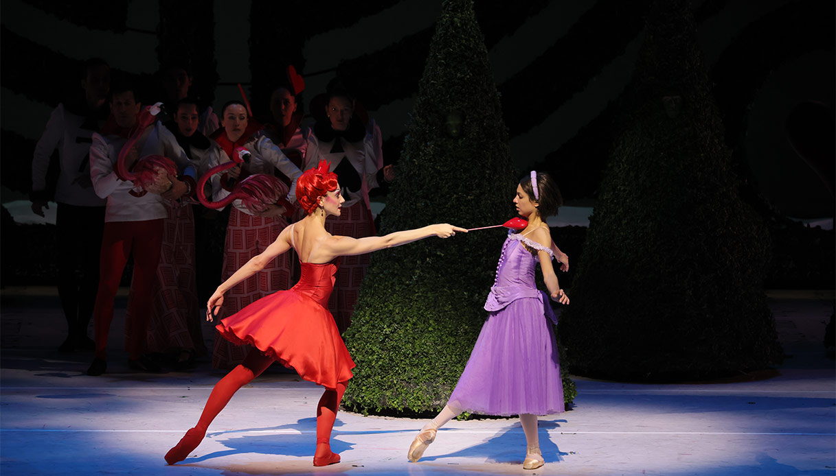 Alice’s Adventures in Wonderland balletto Nicoletta Manni Agnese Di Clemente
