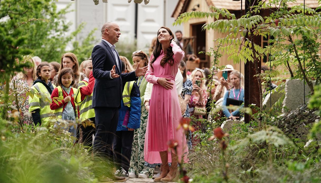 La Principessa del Galles al Chelsea Flower Show 2023