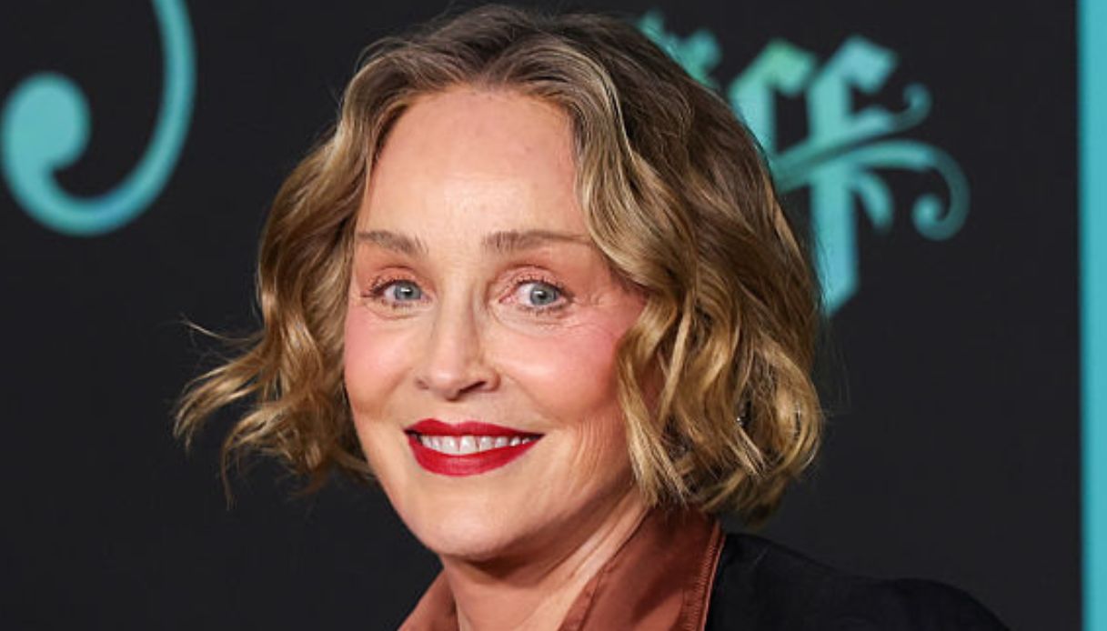 Sharon Stone con il bixie