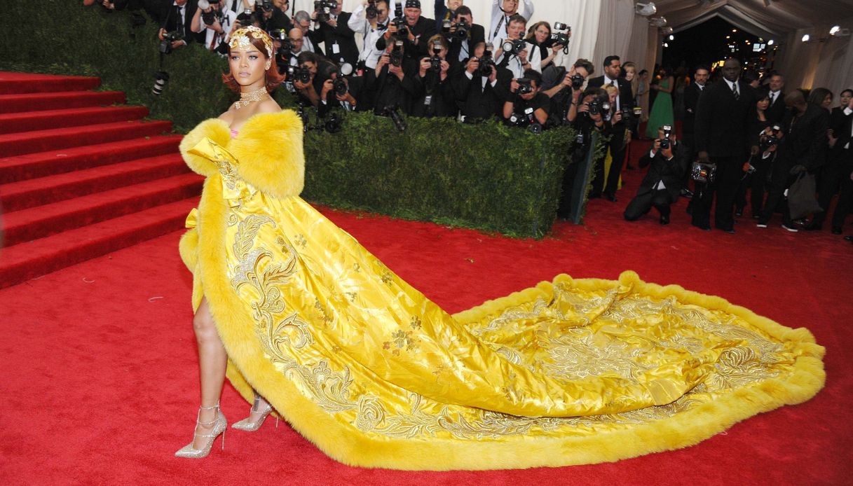 Rihanna al Met Gala