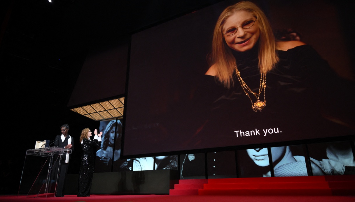 Barbra Streisand premiata al Festival di Cannes 2026