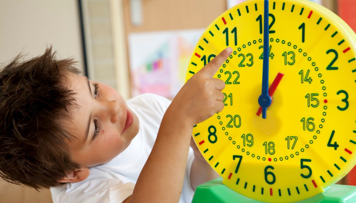 Insegnare a leggere l'orologio