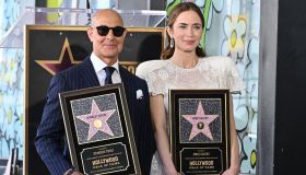 Emily Blunt e Stanley Tucci conquistano la stella sulla Hollywood Walk of Fame