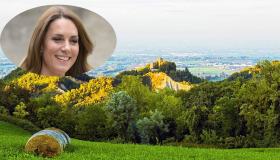 Kate Middleton, la storia del Castello di Bianello che s’illumina di rosso per lei