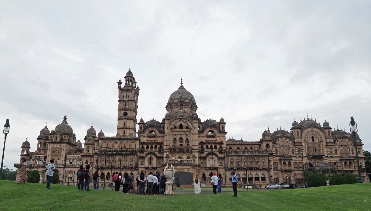 L'esterno di Lakshmi Vilas Palace