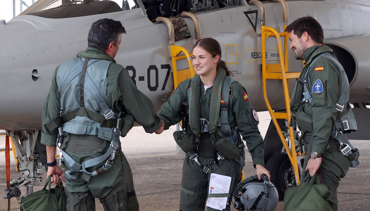 Leonor impegnata nelle operazioni militari