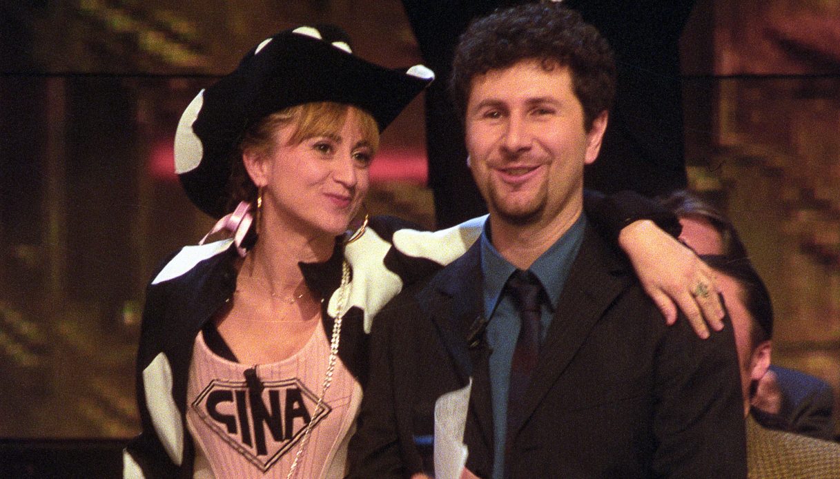 Luciana Littizzetto e Fabio Fazio a Quelli che il calcio negli anni '90