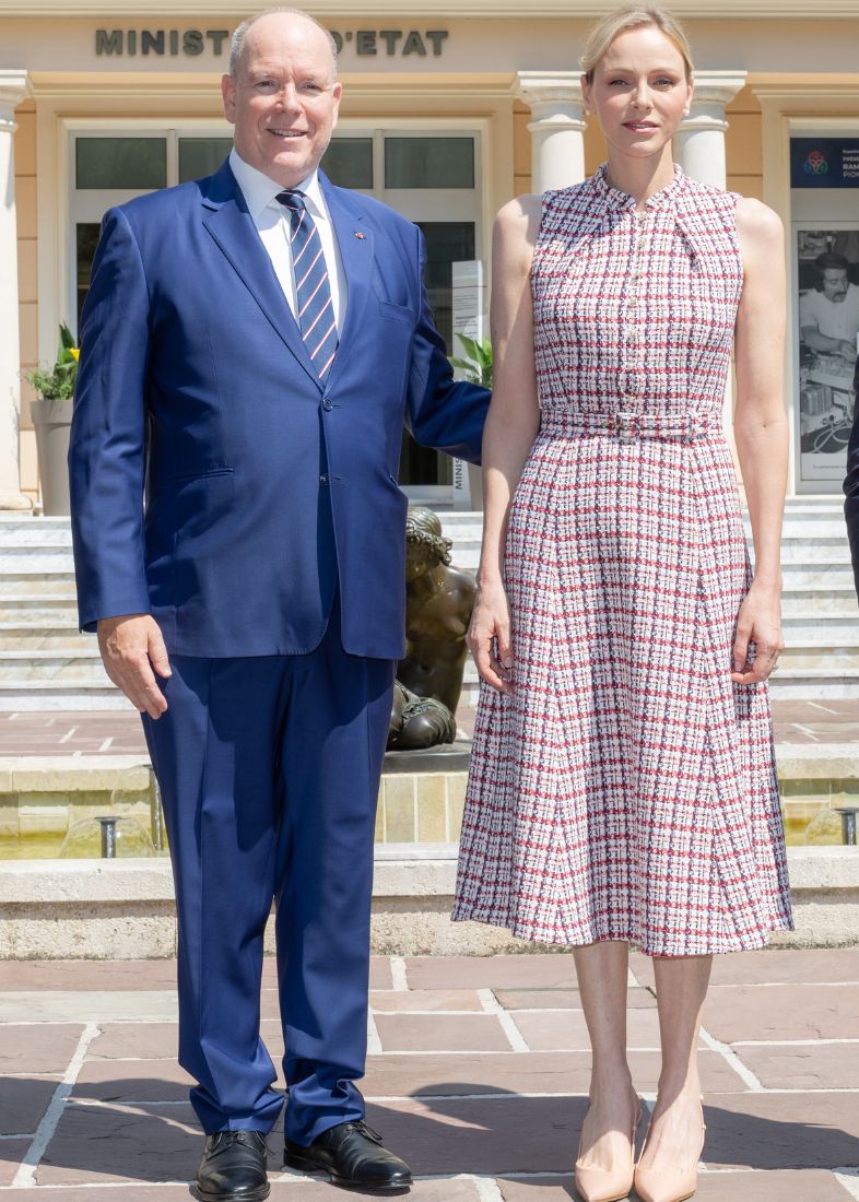 Alberto e Charlene di Monaco