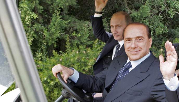 Berlusconi e Putin