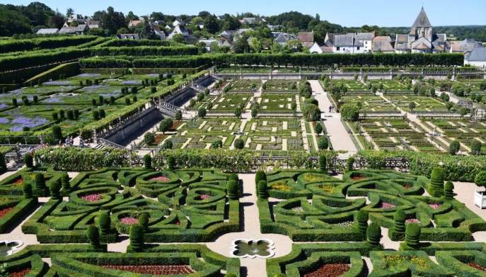 Castello di Villandry giardini monumentali