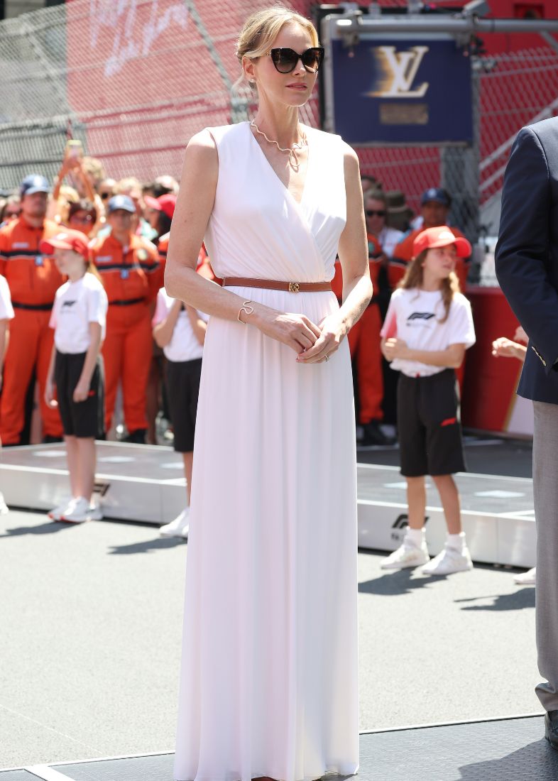 Charlene al GF di Monaco