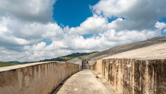 Cretto di Gibellina strada interna