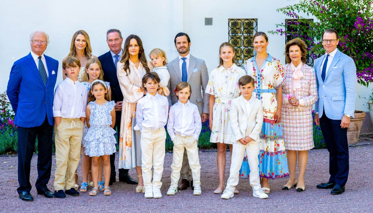La famiglia reale svedese nel 2024