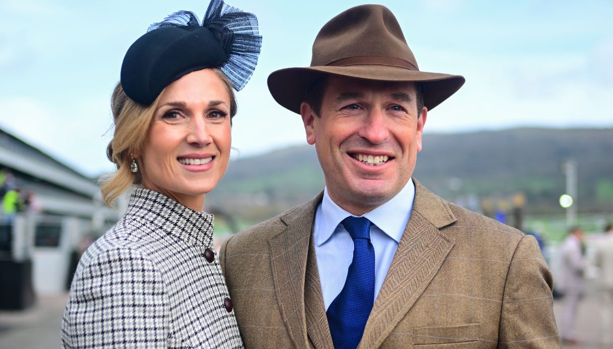 Harriet Sperling e Peter Phillips