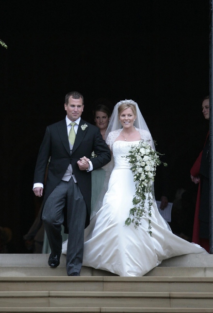 Il royal wedding di Peter Phillips e Autumn Kelly