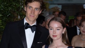 Alexandra di Hannover che passa inosservata anche con l’abito scintillante