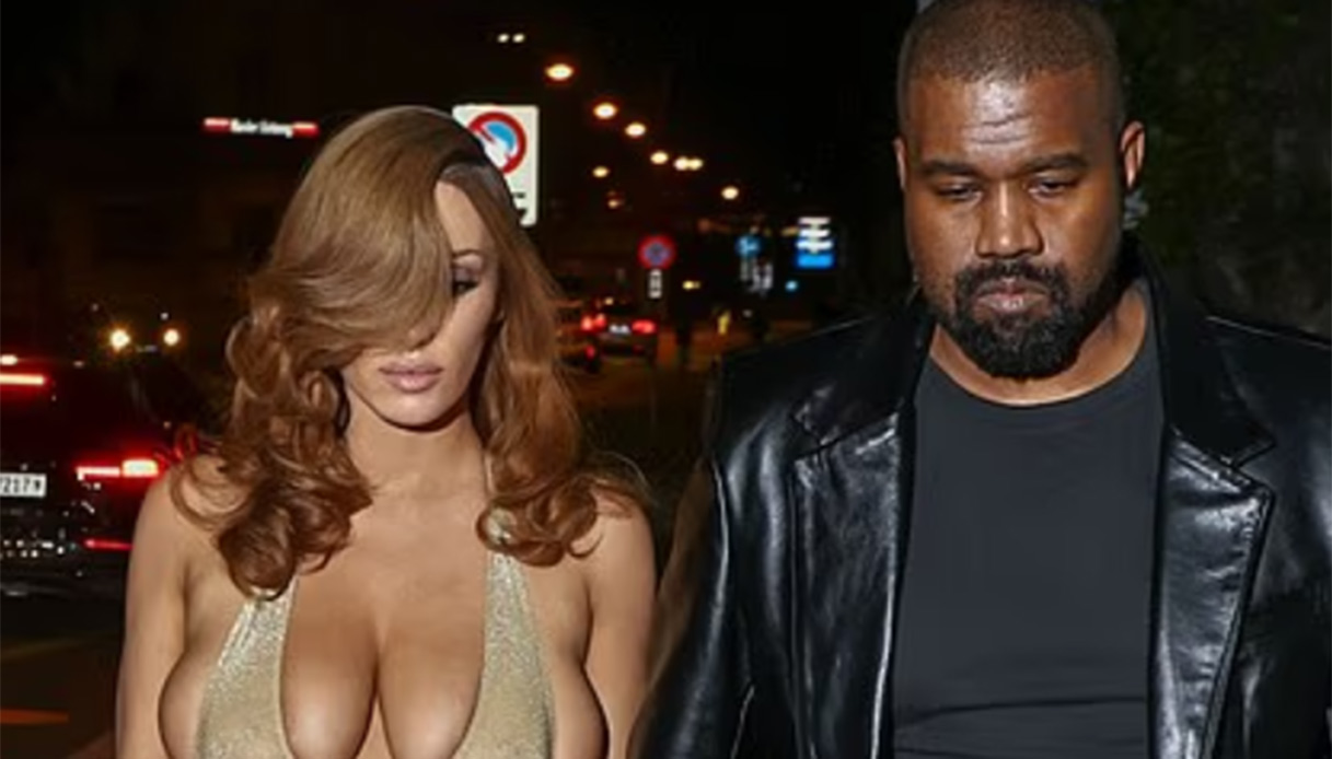 Bianca Censori e Kanye West a Basilea