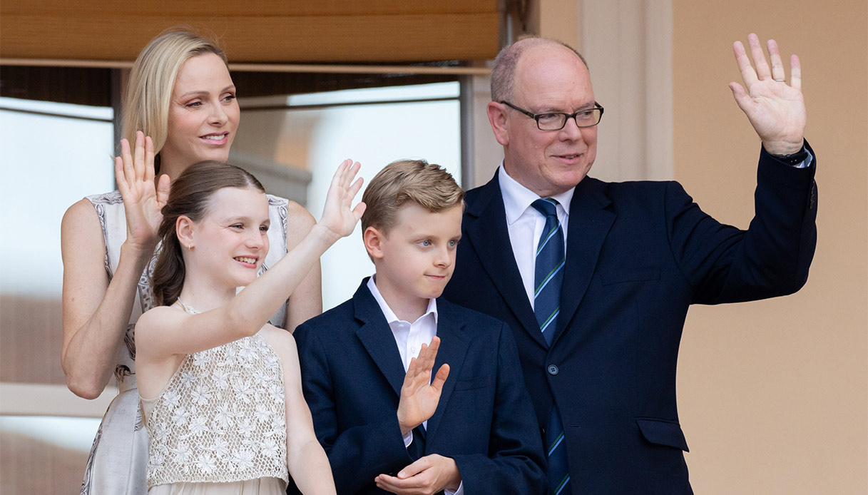 Charlene di Monaco Alberto di Monaco Gabriella Jacques