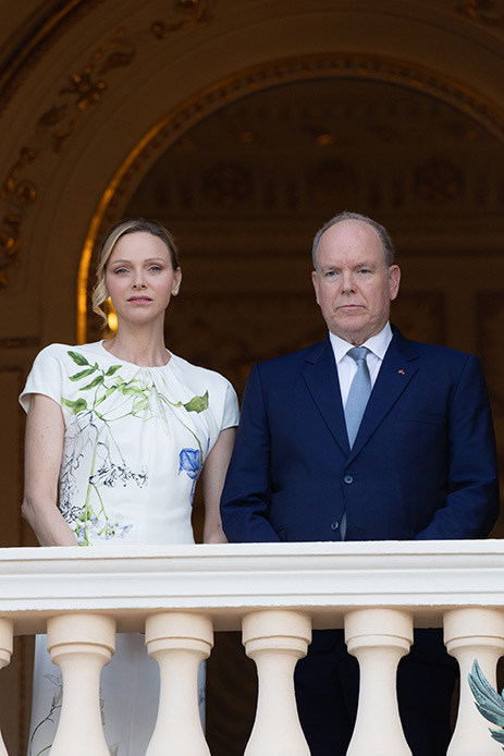 Charlene di Monaco Alberto di Monaco