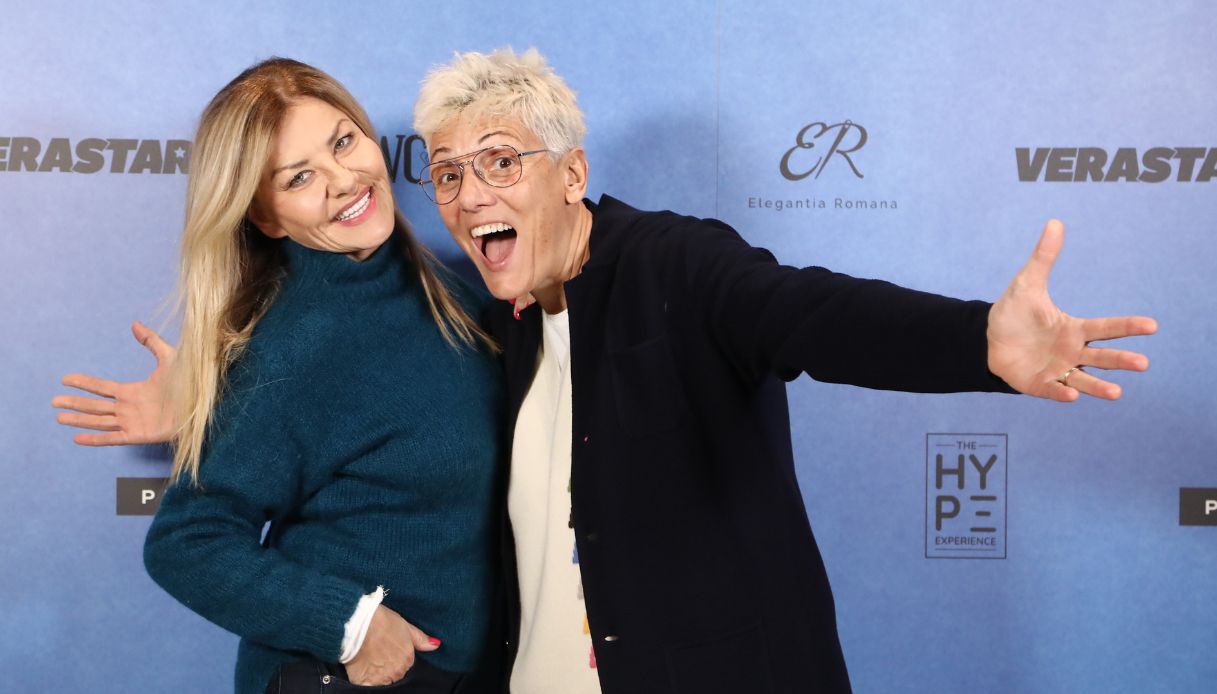 Eva Grimaldi e la moglie Imma Battaglia