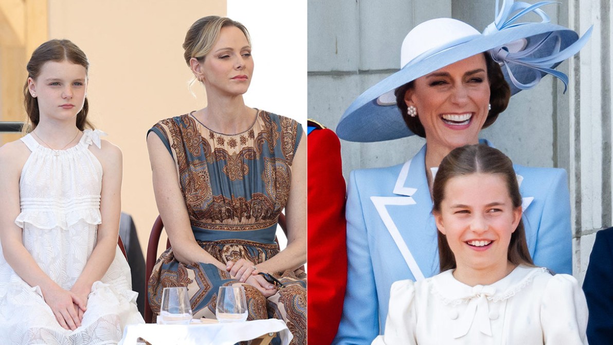 Kate Middleton e Charlene di Monaco, le due figlie (Principesse) a confronto