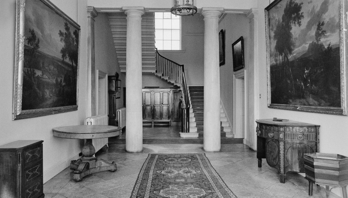 L'ingresso della residenza di Gatcombe Park