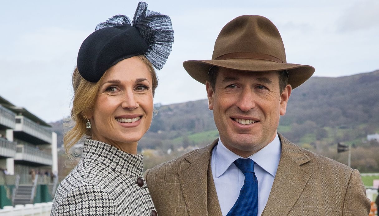 Harriet Sperling e Peter Phillips