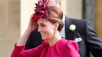 Kate Middleton al matrimonio di Peter Phillips: il look da favola