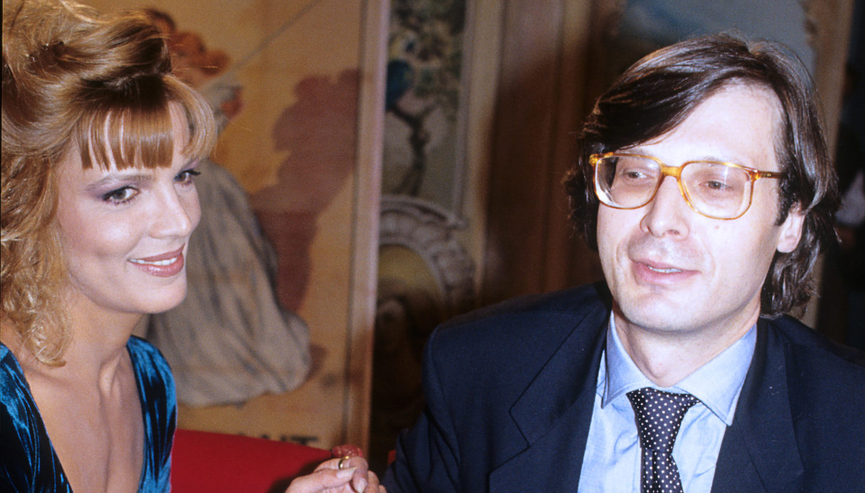 Patrizia Caselli e Vittorio Sgarbi