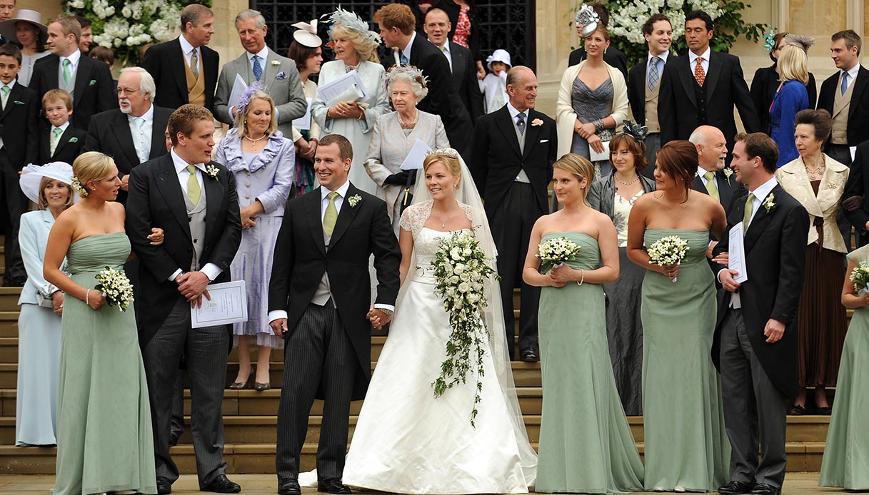 Primo matrimonio Peter Phillips