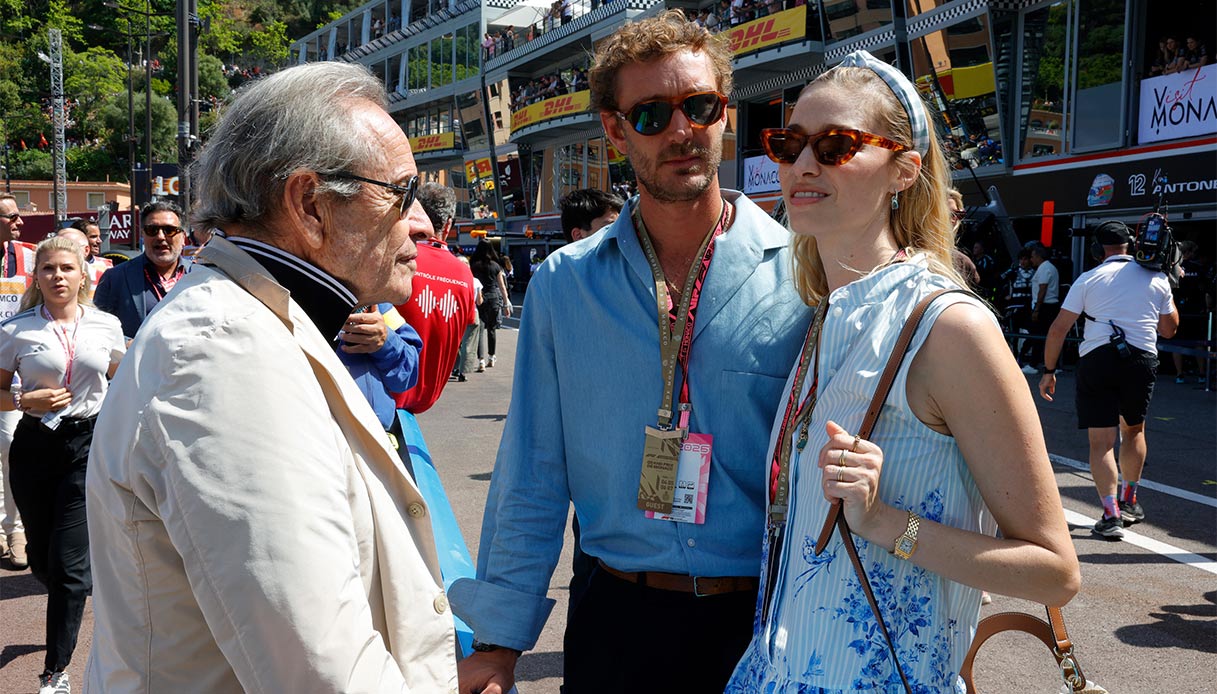 Pierre Casiraghi Beatrice Borromeo GP Montecarlo