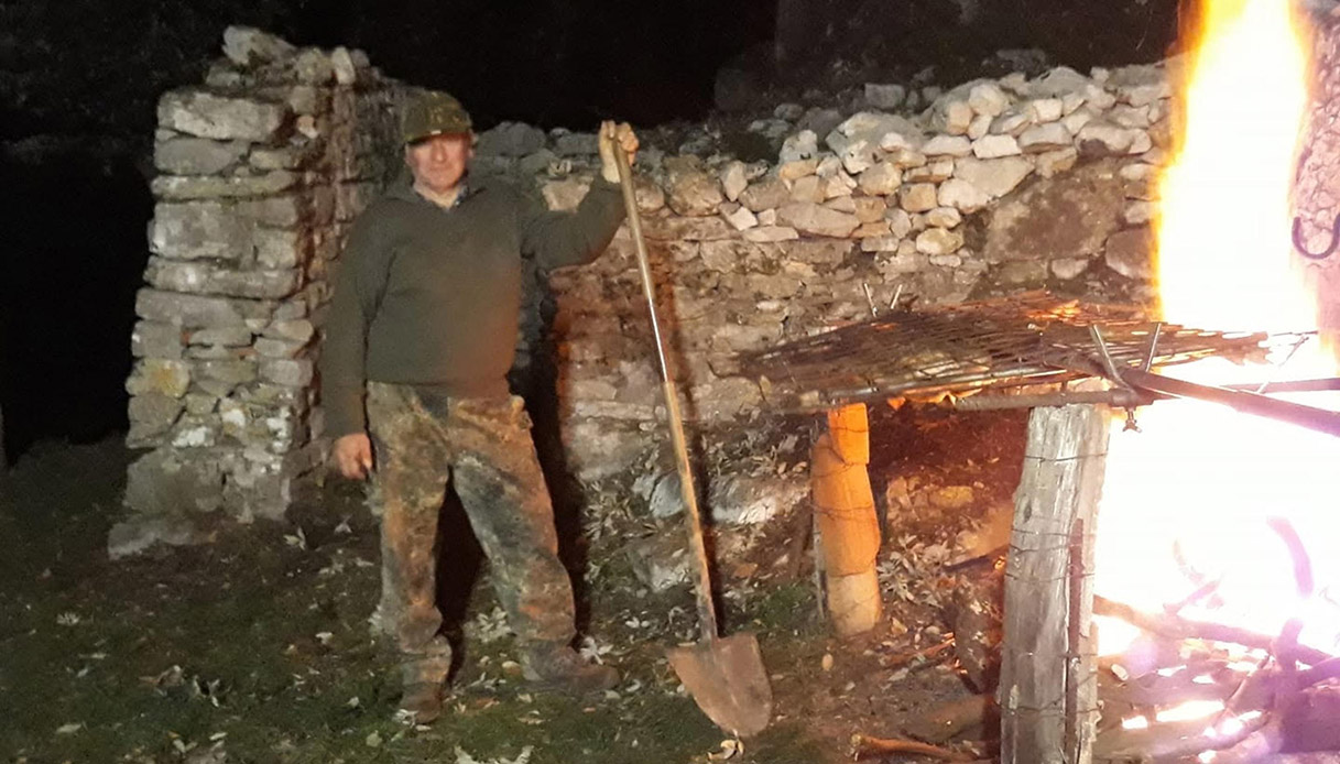 Una immagine di Piero Moriconi , che ha ucciso a fucilate il figlio Mirko e la moglie Kety