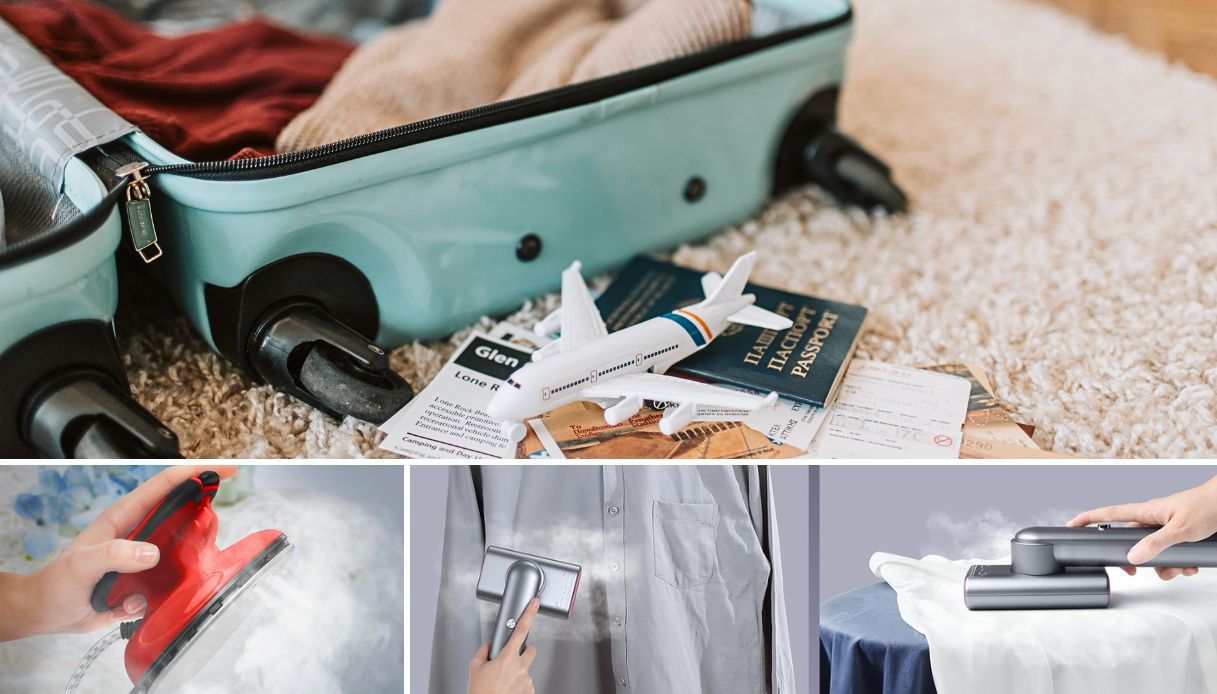 la mini svolta per la valigia il ferro da stiro da viaggio che ti salva camicie e vestiti da Dilei.it la mini svolta per la valigia il ferro da stiro da viaggio che ti salva camicie e vestiti