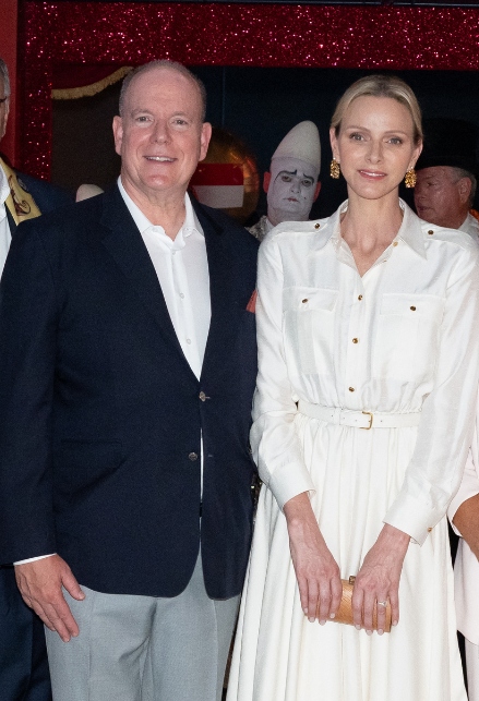 Il Principe Alberto II e la Principessa Charlene all'inaugurazione dell'Europa-Park di Monaco