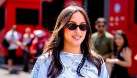 “Alexandra Leclerc incinta”, arriva al paddock e non nasconde il pancino