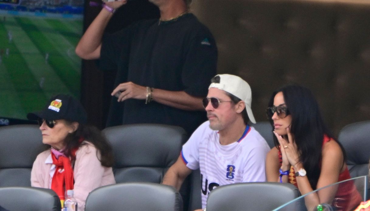Brad Pitt e Inés de Ramón
