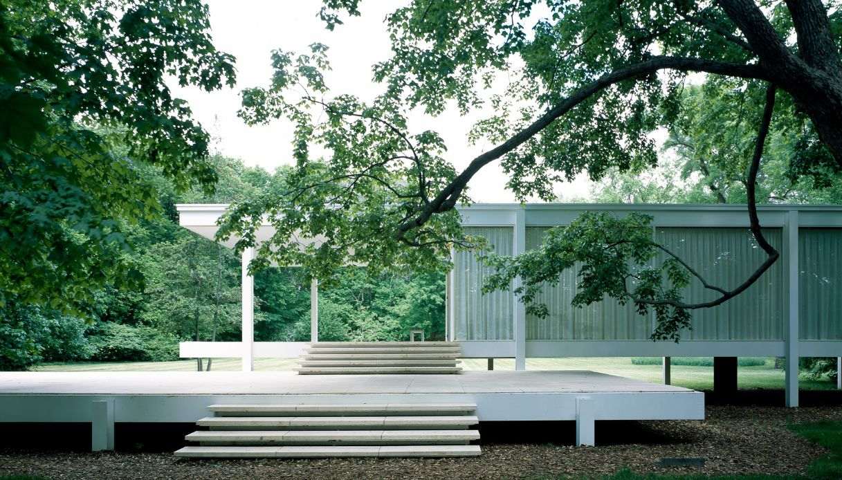 Casa Farnsworth, la storia