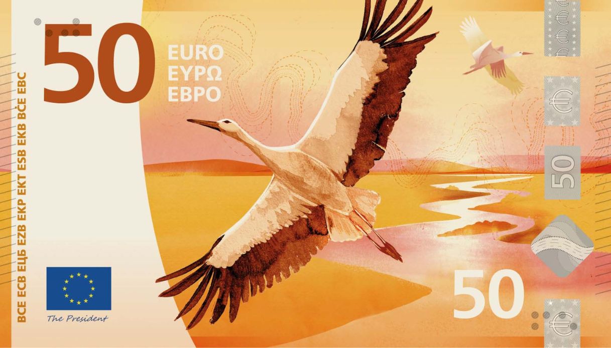 L'Euro cambia look