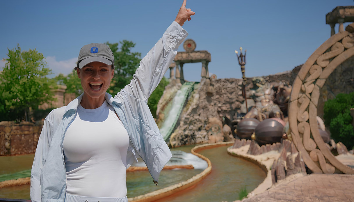 Michelle Hunziker Gardaland