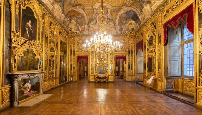 Palazzo Carignano interni sala Feste