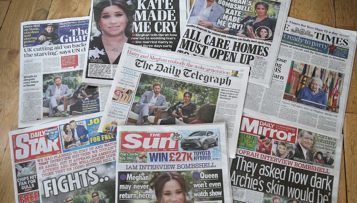 Le accuse di Meghan e Harry, bufera razzismo sulla corte