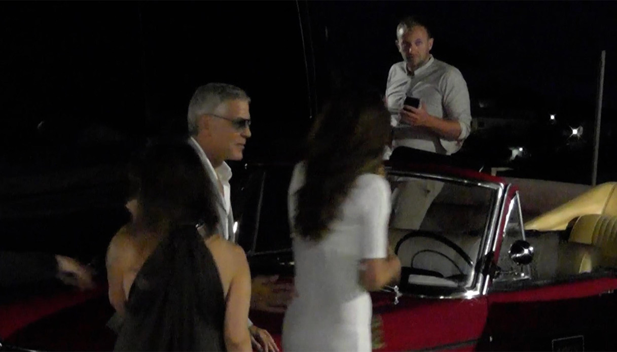 Amal Clooney George Clooney Capri