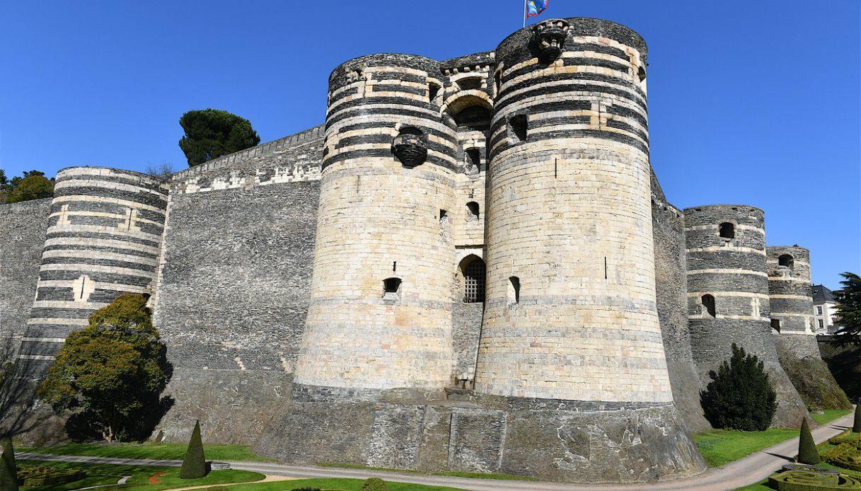 Lo stile caratteristico del Castello di Angers