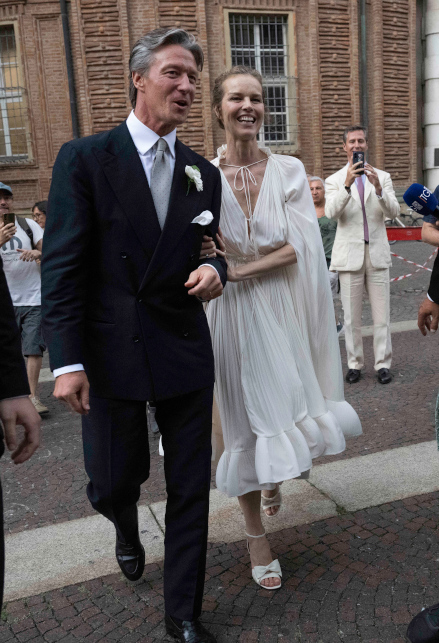 Eva Herzigova, le nozze con Gregorio Marsiaj